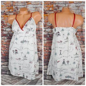 Victorias Secret Medium Soft Country Short Nightgown Prairie Cotton Modal